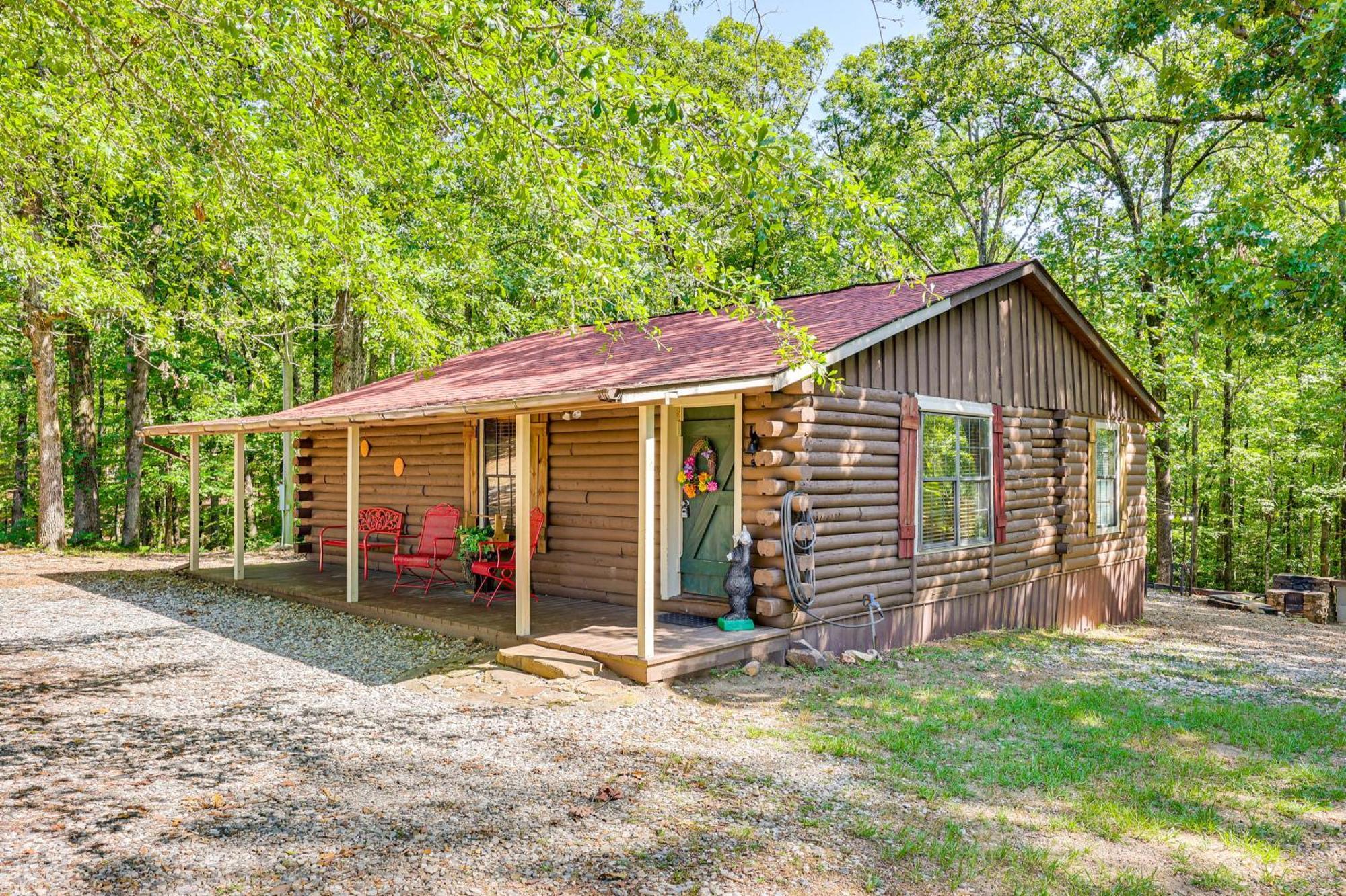 Arkansas Log Cabin Rental Near Lake Greeson! Mount Moriah المظهر الخارجي الصورة