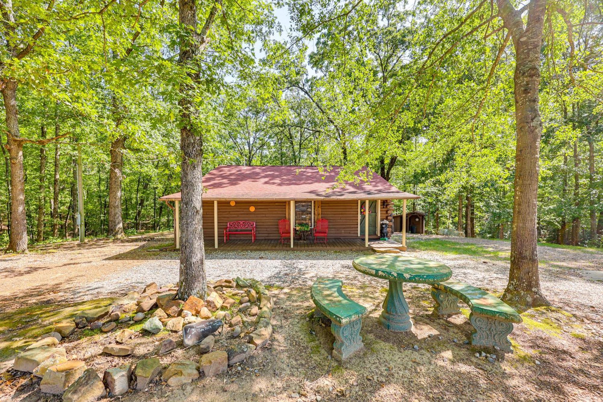Arkansas Log Cabin Rental Near Lake Greeson! Mount Moriah المظهر الخارجي الصورة