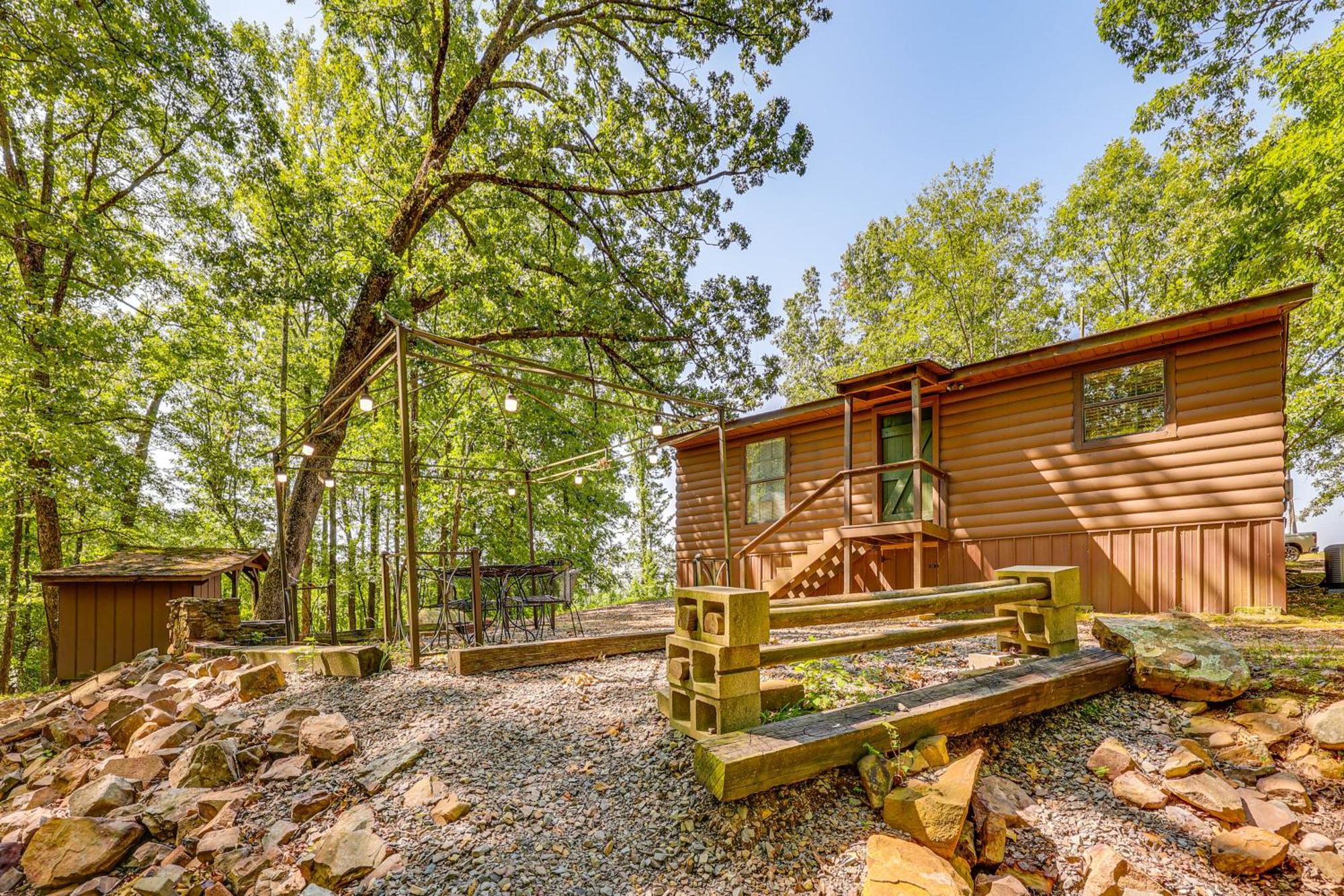 Arkansas Log Cabin Rental Near Lake Greeson! Mount Moriah المظهر الخارجي الصورة