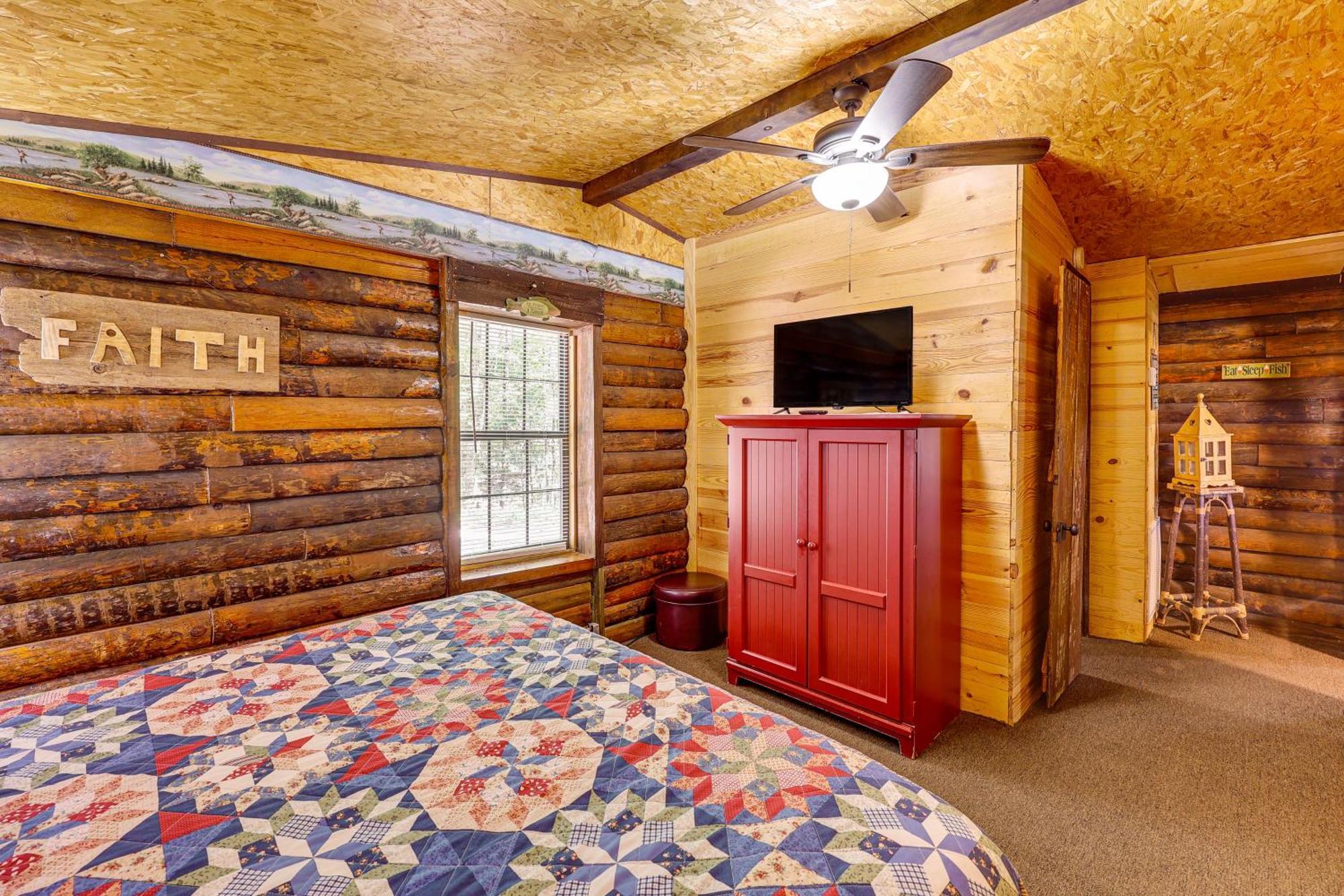 Arkansas Log Cabin Rental Near Lake Greeson! Mount Moriah المظهر الخارجي الصورة