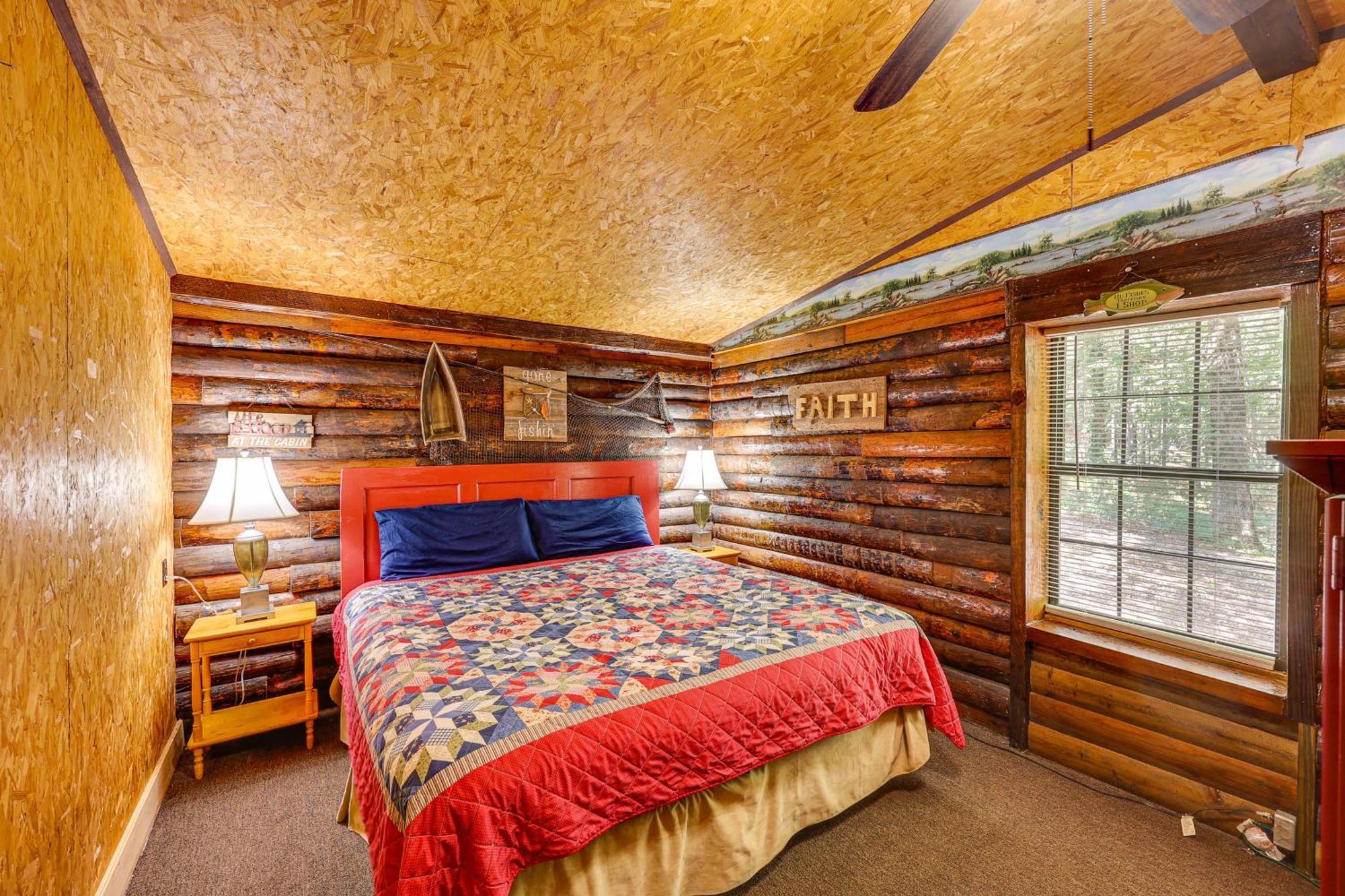 Arkansas Log Cabin Rental Near Lake Greeson! Mount Moriah المظهر الخارجي الصورة