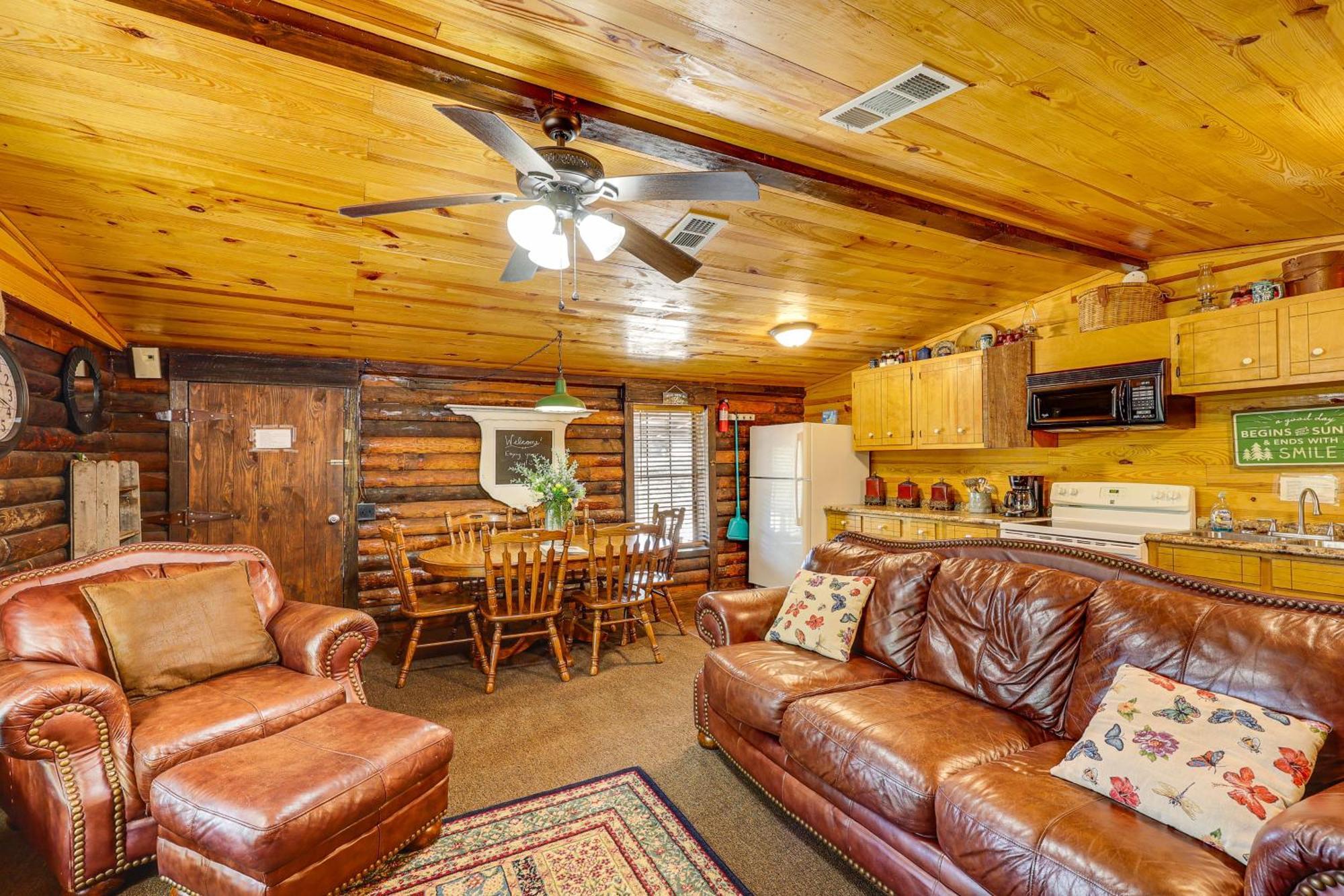 Arkansas Log Cabin Rental Near Lake Greeson! Mount Moriah المظهر الخارجي الصورة