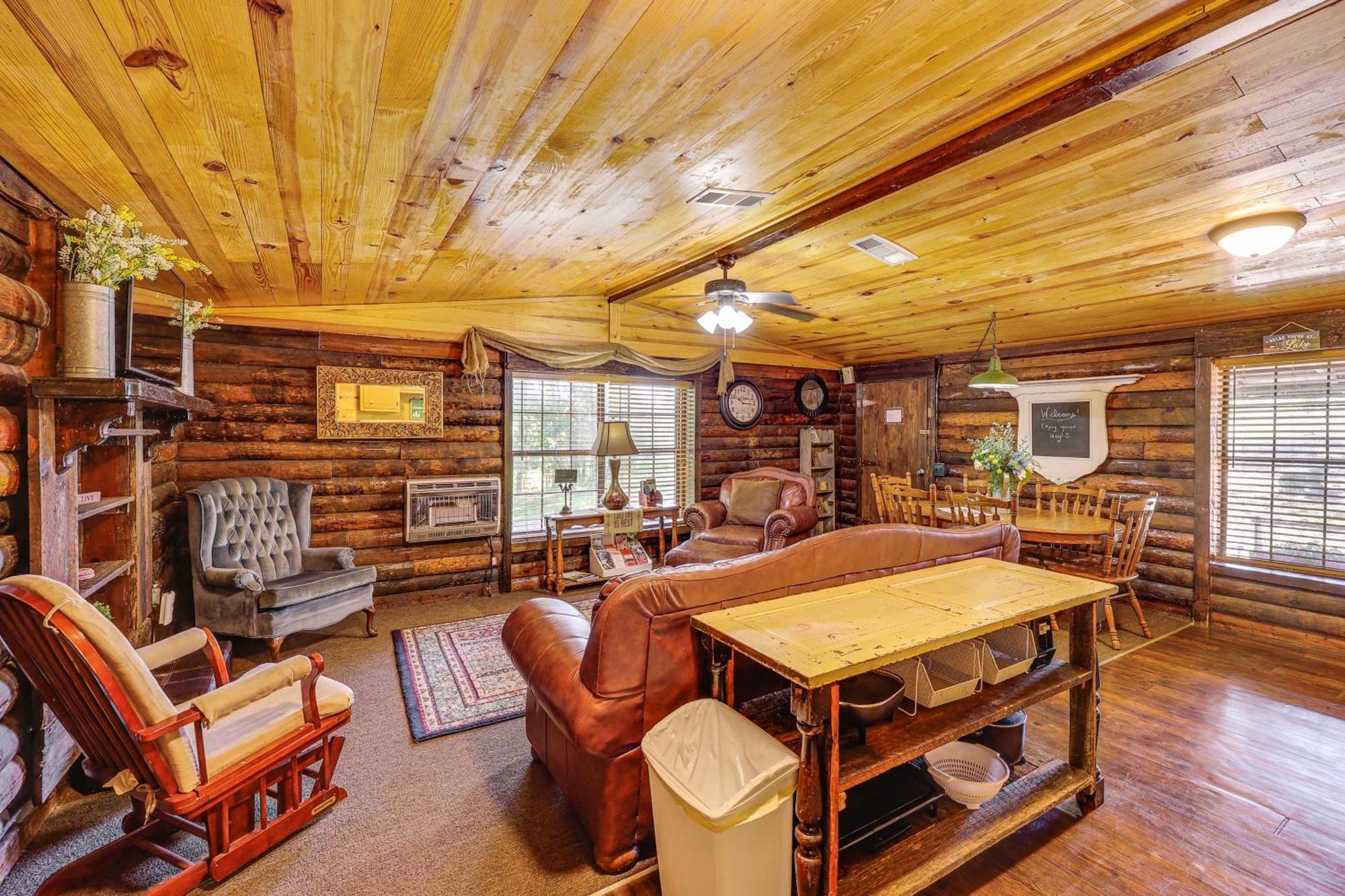Arkansas Log Cabin Rental Near Lake Greeson! Mount Moriah المظهر الخارجي الصورة