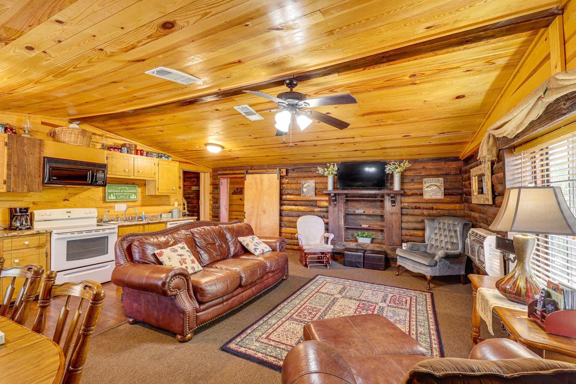Arkansas Log Cabin Rental Near Lake Greeson! Mount Moriah المظهر الخارجي الصورة