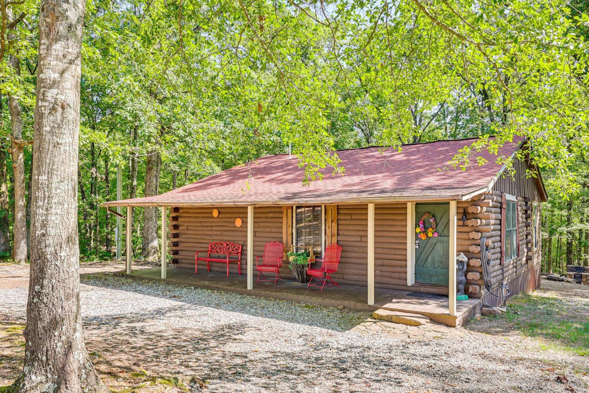 Arkansas Log Cabin Rental Near Lake Greeson! Mount Moriah المظهر الخارجي الصورة